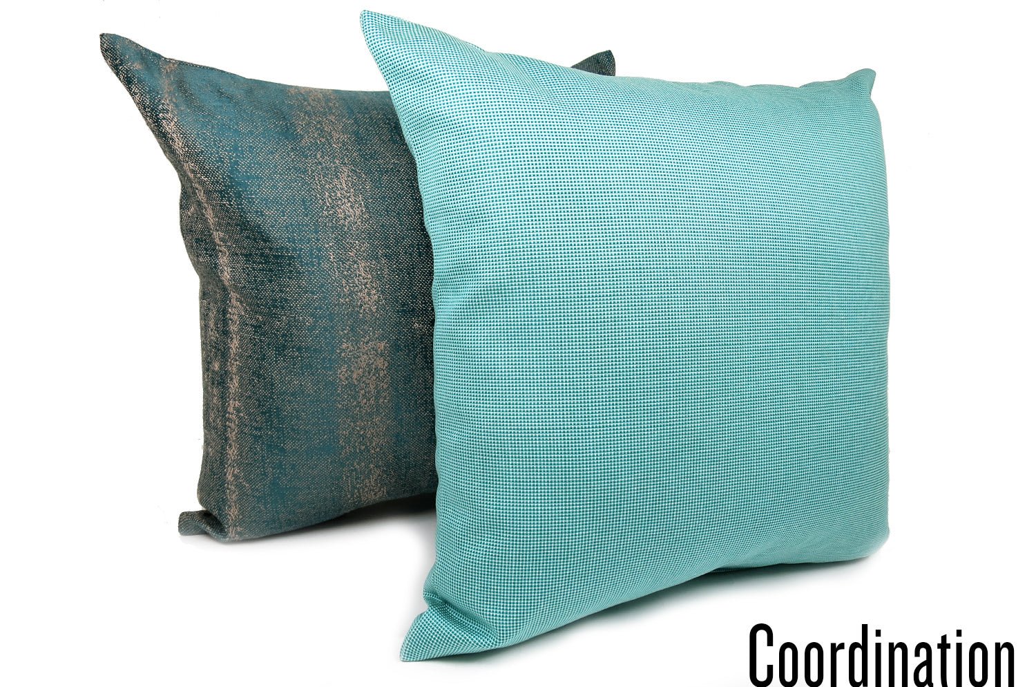 The Spark Outdoor&Indoor fabric ミント 撥水クッションカバー 45×45cm - HOUSE OF JAPAN Shop