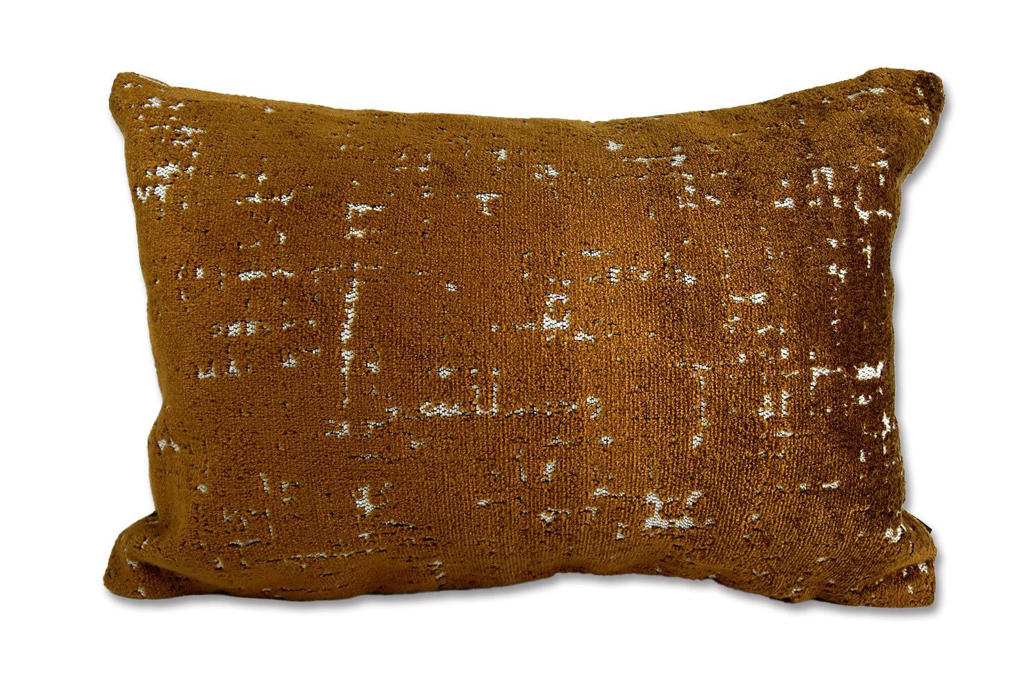 The SPHINX スフィンクス フレンチデザインベルベット クッション (ブロンズ) 45×30cm 中材付 - HOUSE OF JAPAN Shop