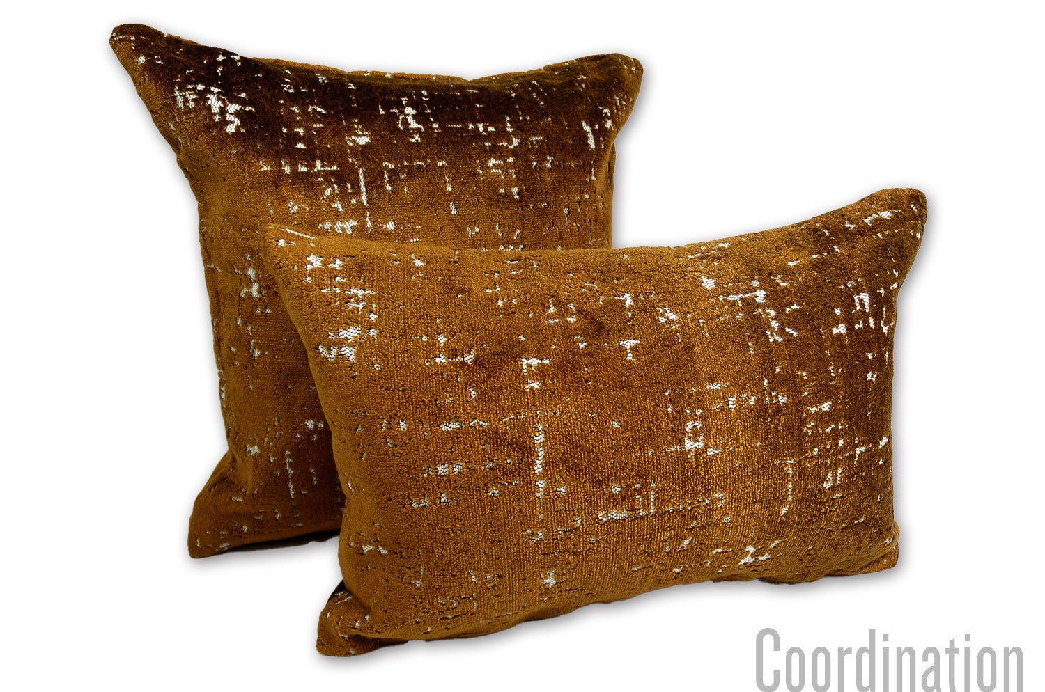 The SPHINX スフィンクス フレンチデザインベルベット クッションカバー (ブロンズ) 45×45cm - HOUSE OF JAPAN Shop