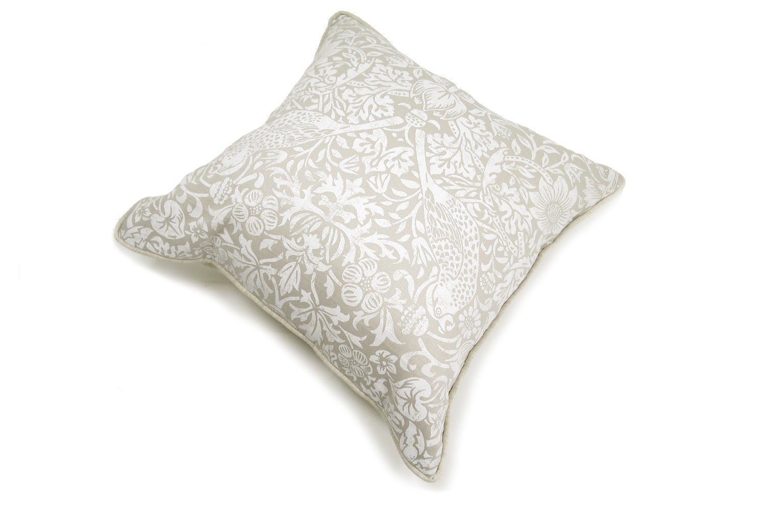 The Strawberry Thief ピュアモリス クッションカバー(いちご泥棒) 43×43cm - HOUSE OF JAPAN Shop