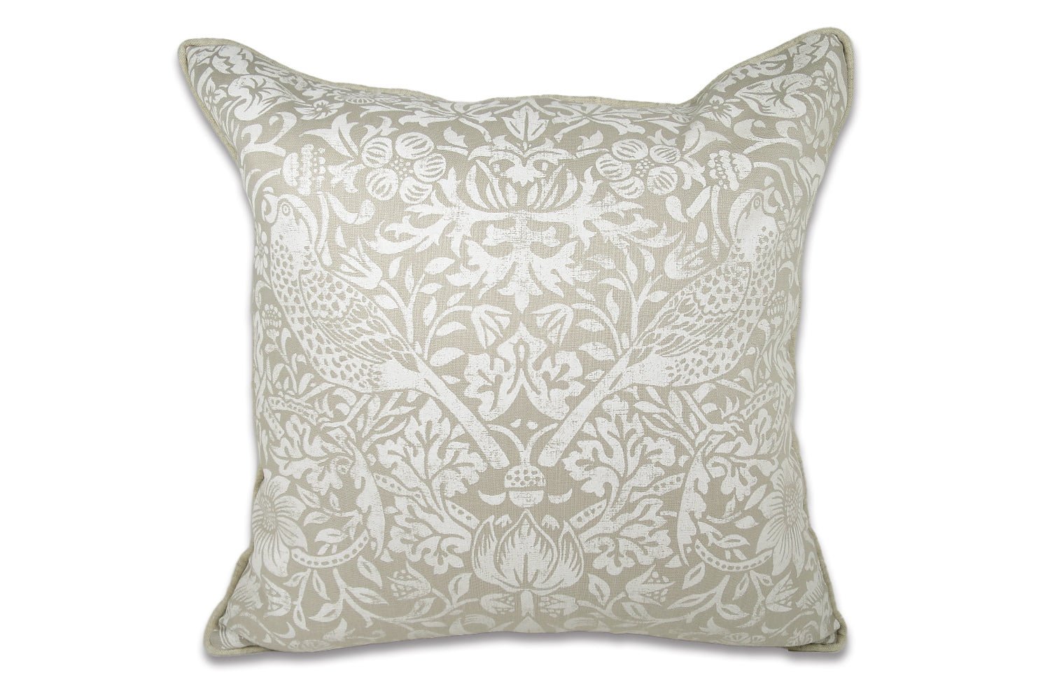 The Strawberry Thief ピュアモリス クッションカバー(いちご泥棒) 43×43cm - HOUSE OF JAPAN Shop