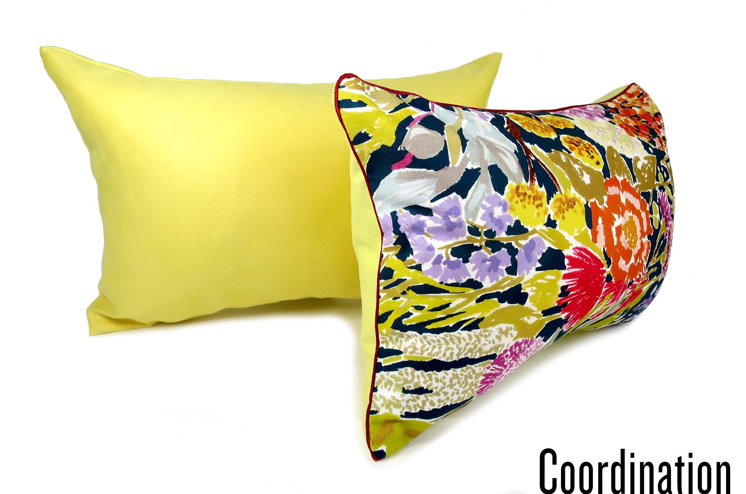 The Sueback スペイン製シャイニースエードクッション (トゥインクルレモン) 45×30cm 中材付 - HOUSE OF JAPAN Shop