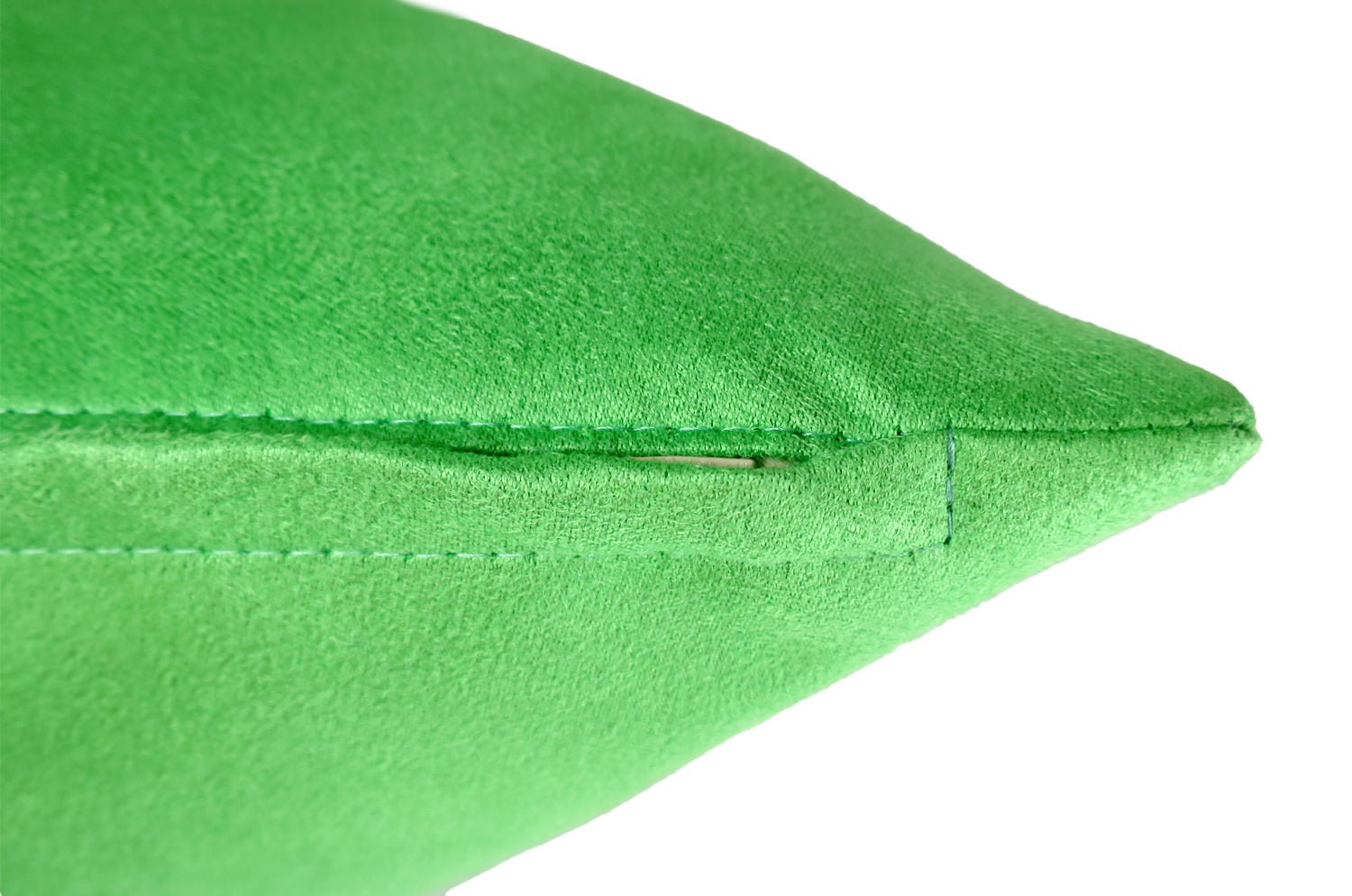 The Sueback スペイン製フェイクスエード クッション (ライム) 45×30cm 中材付 - HOUSE OF JAPAN Shop