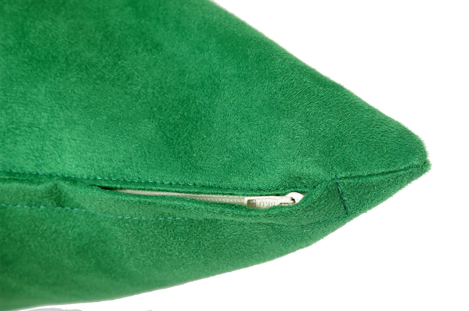 The Sueback スペイン製フェイクスエード クッション (ビリジアン) 45×30cm 中材付 - HOUSE OF JAPAN Shop