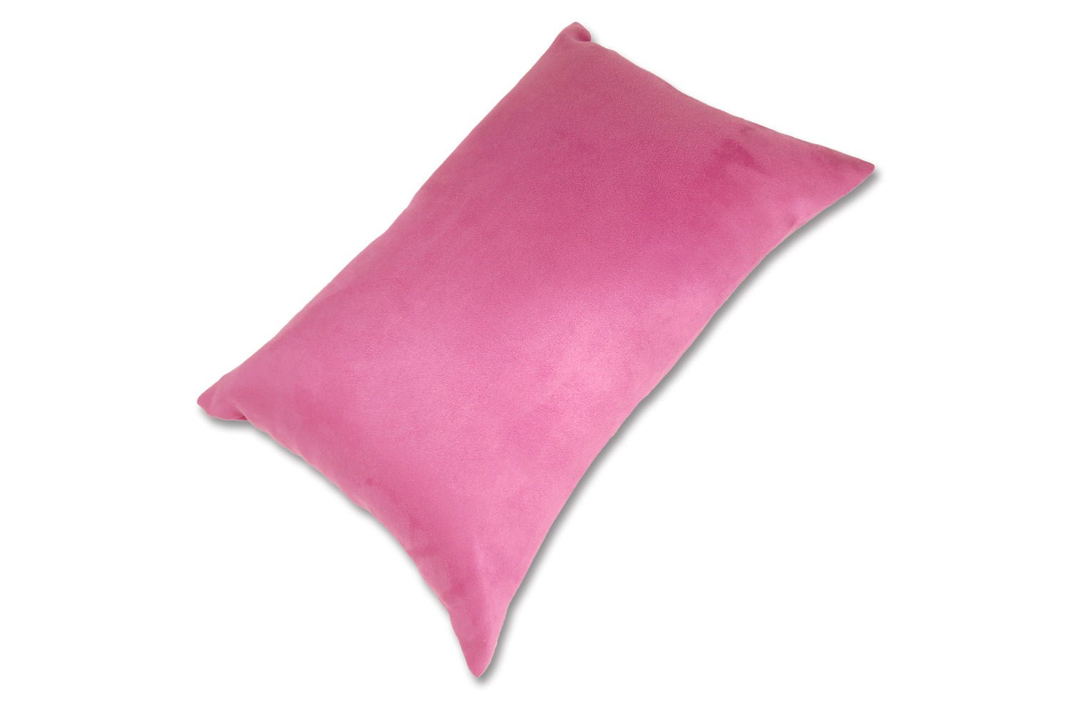 The Sueback スペイン製フェイクスエード クッション (ローズピンク) 45×30cm 中材付 - HOUSE OF JAPAN Shop