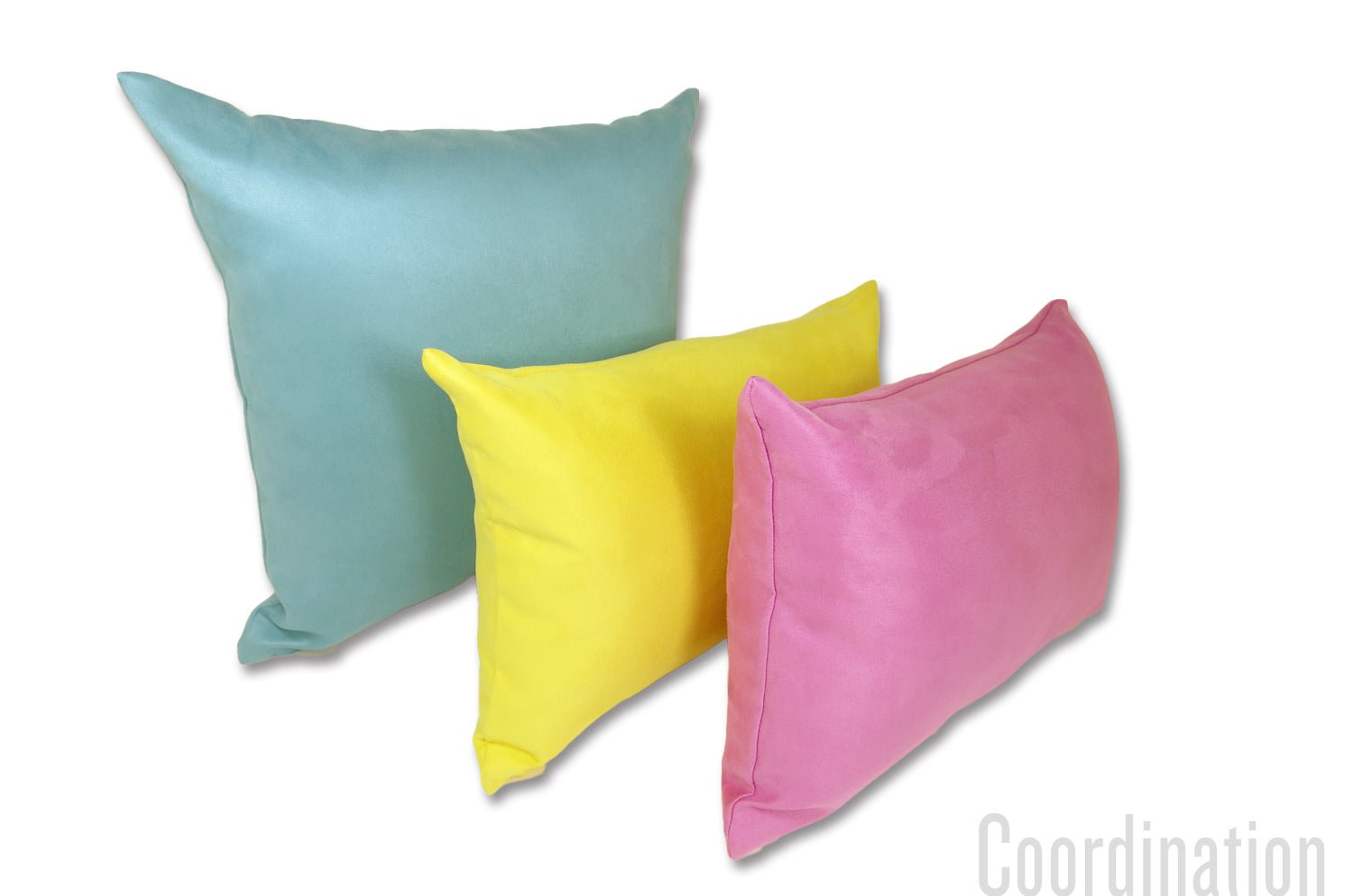 The Sueback スペイン製フェイクスエード クッション (ローズピンク) 45×30cm 中材付 - HOUSE OF JAPAN Shop