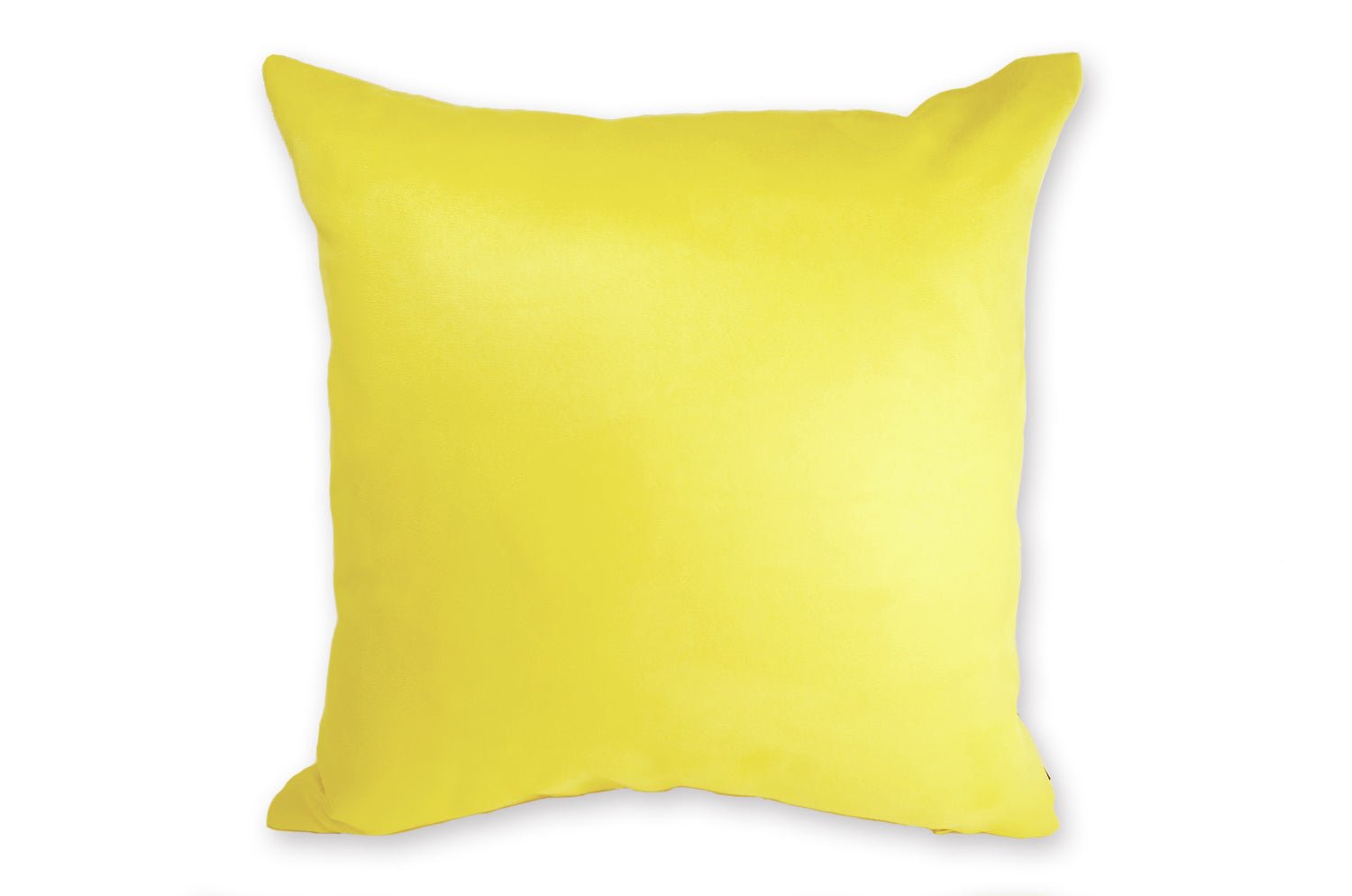 The Sueback スペイン製スエードレザークッションカバー (トゥインクルレモン) 45×45cm - HOUSE OF JAPAN Shop