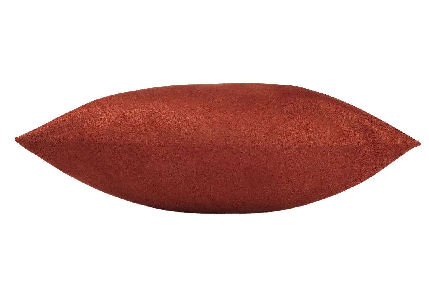 The Sueback スペイン製シャイニースエード クッションカバー (テラコッタグロウ) 45×45cm - HOUSE OF JAPAN Shop