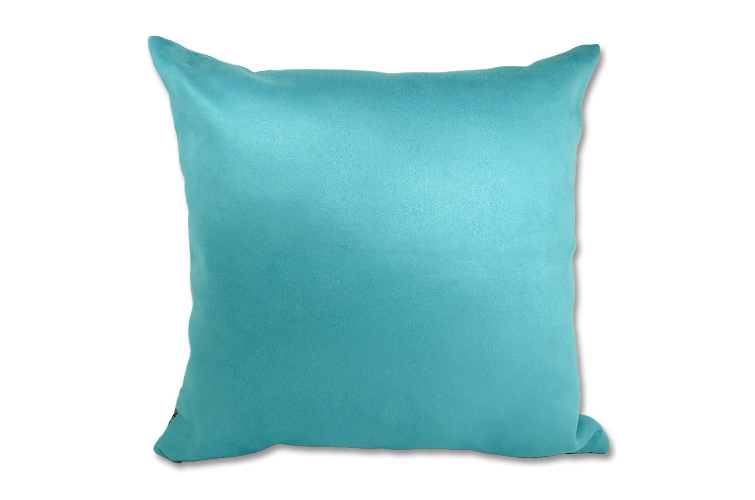 The Sueback スペイン製フェイクスエード クッションカバー (ターコイズブルー) 45×45cm - HOUSE OF JAPAN Shop