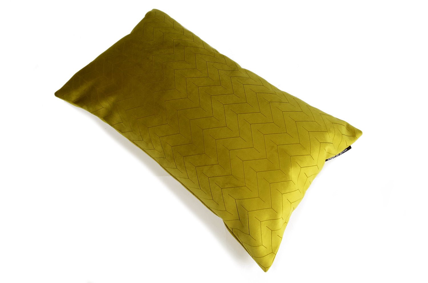 The Sulfur Yellow スペイン製起毛スエード調クッション サルファ―イエロー 50×30cm 中材付 - HOUSE OF JAPAN Shop