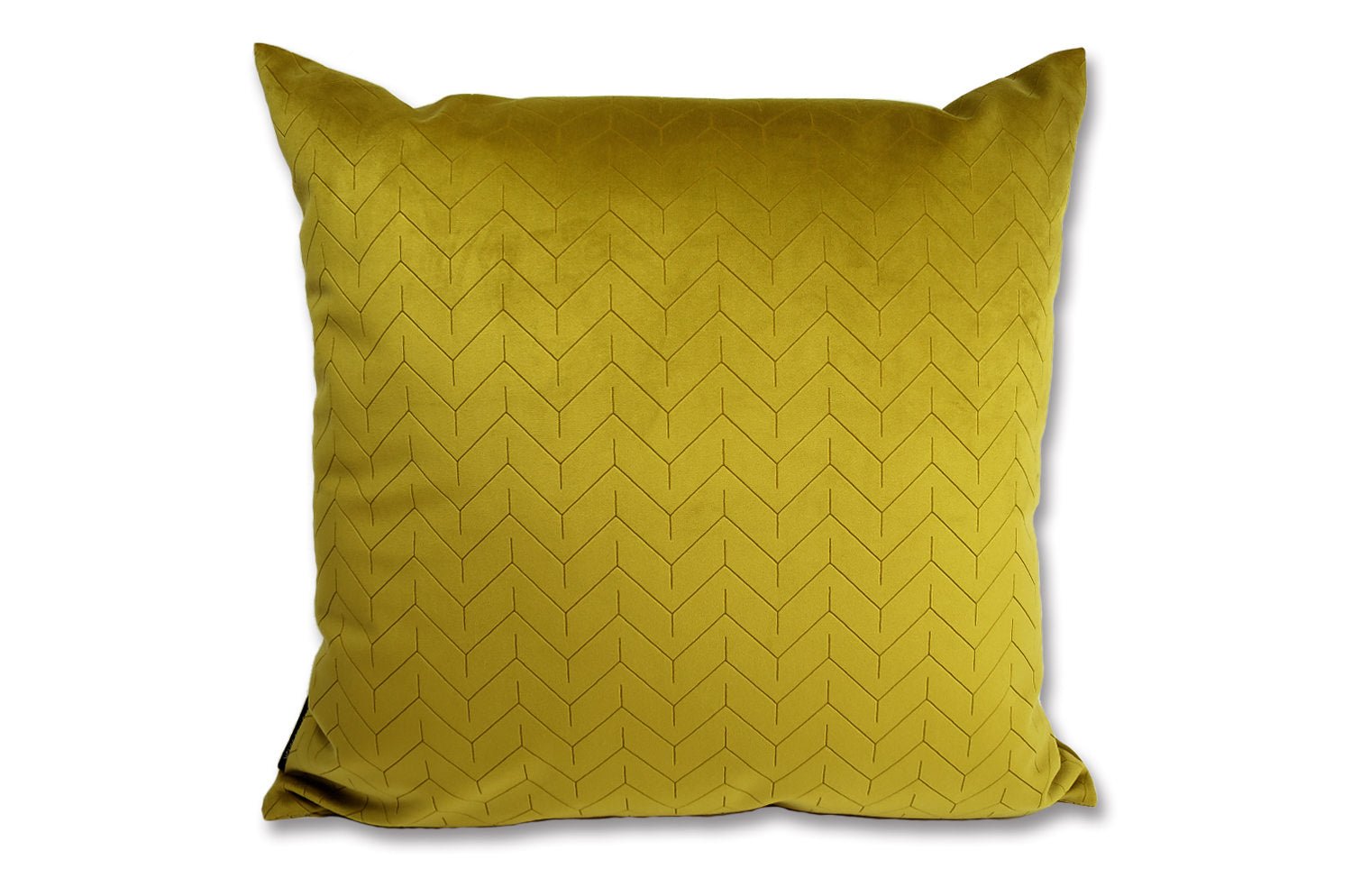 The Sulfur Yellowスペイン製起毛スエード調クッションカバー サルファーイエロー 50×50cm - HOUSE OF JAPAN Shop