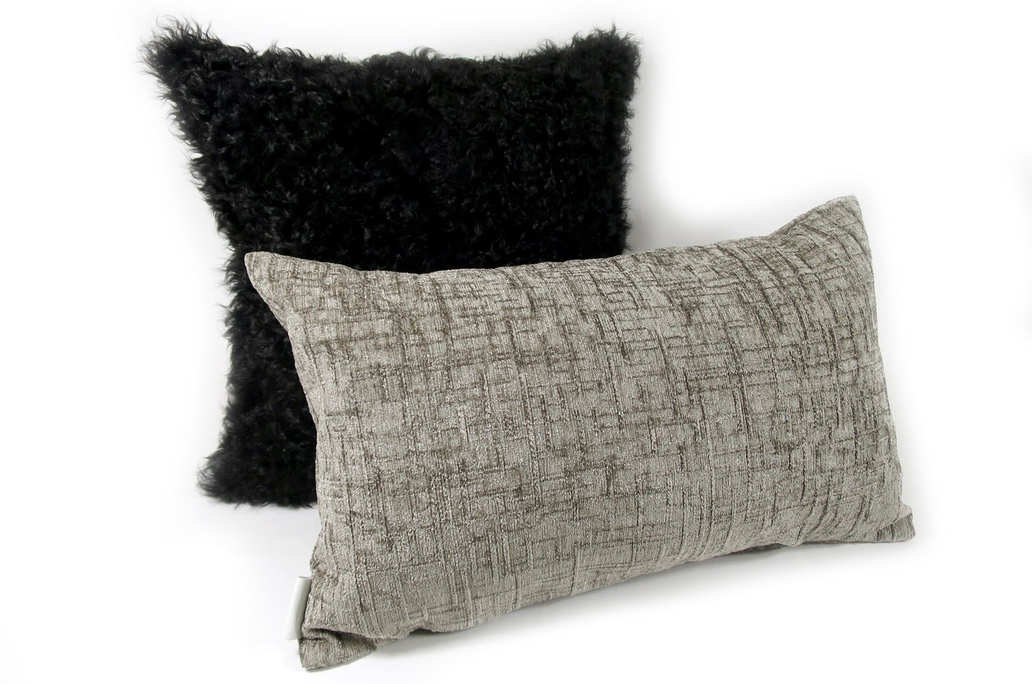 The Taupe Jacquard トープジャカードクッション 50×30cm 中材付 - HOUSE OF JAPAN Shop