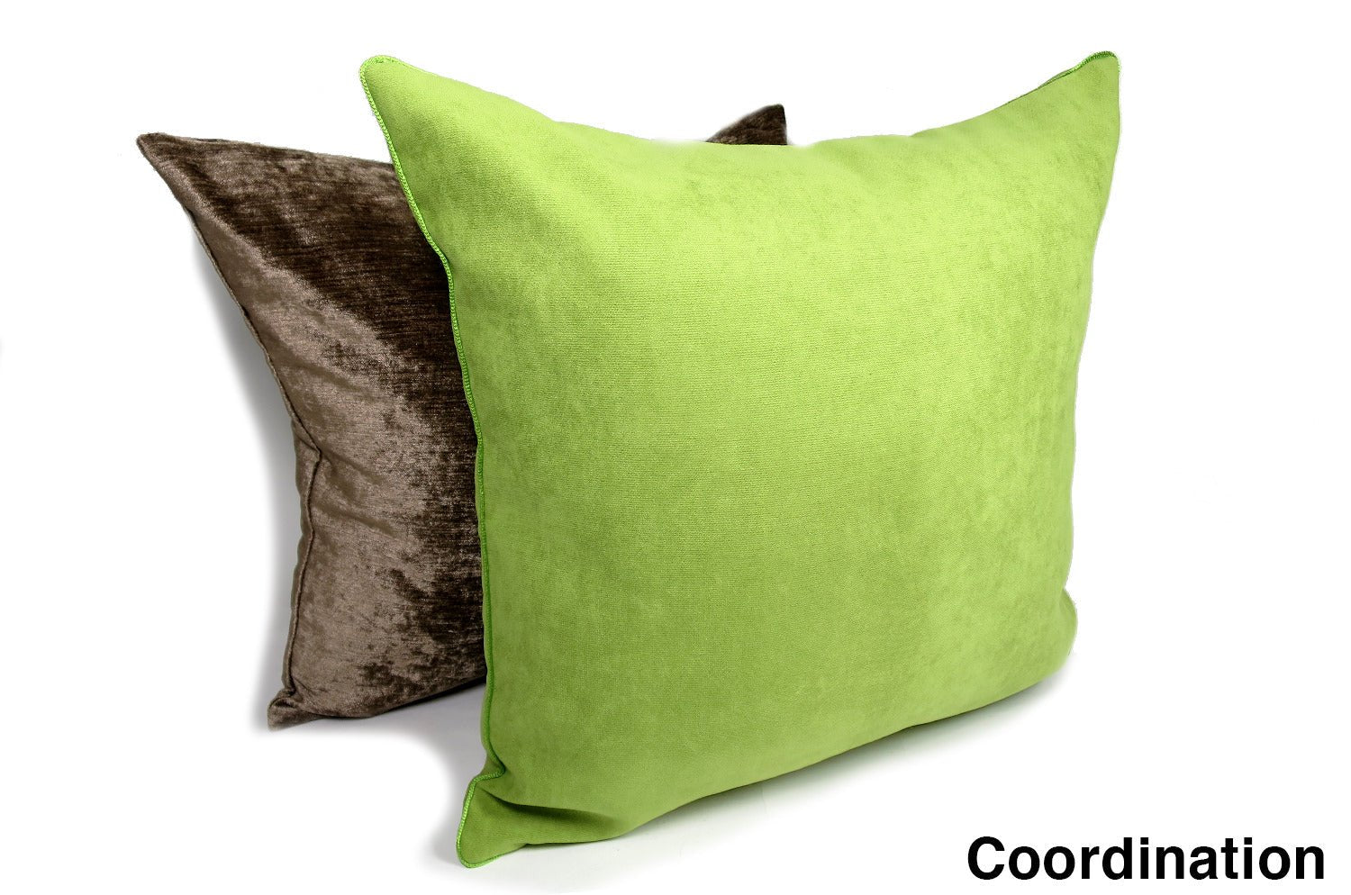 The The Cute Velvet キュートベルベット クッションカバー ライムグリーン 45×45cm - HOUSE OF JAPAN Shop