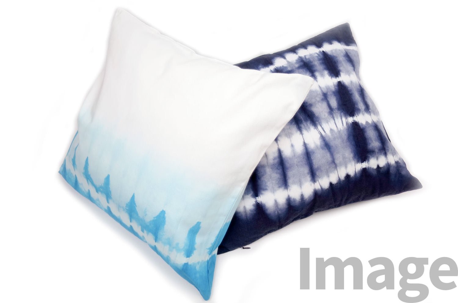 The Tiedye リゾートスカイブルータイダイ染クッションカバー 47×45cm - HOUSE OF JAPAN Shop