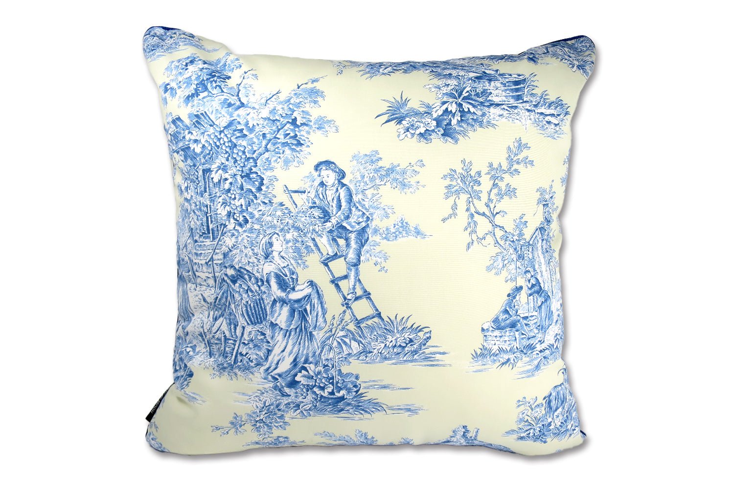 The toile de Jouy マニュエルカノヴァス トワルドジュイ クッションカバー 50×50cm - HOUSE OF JAPAN Shop