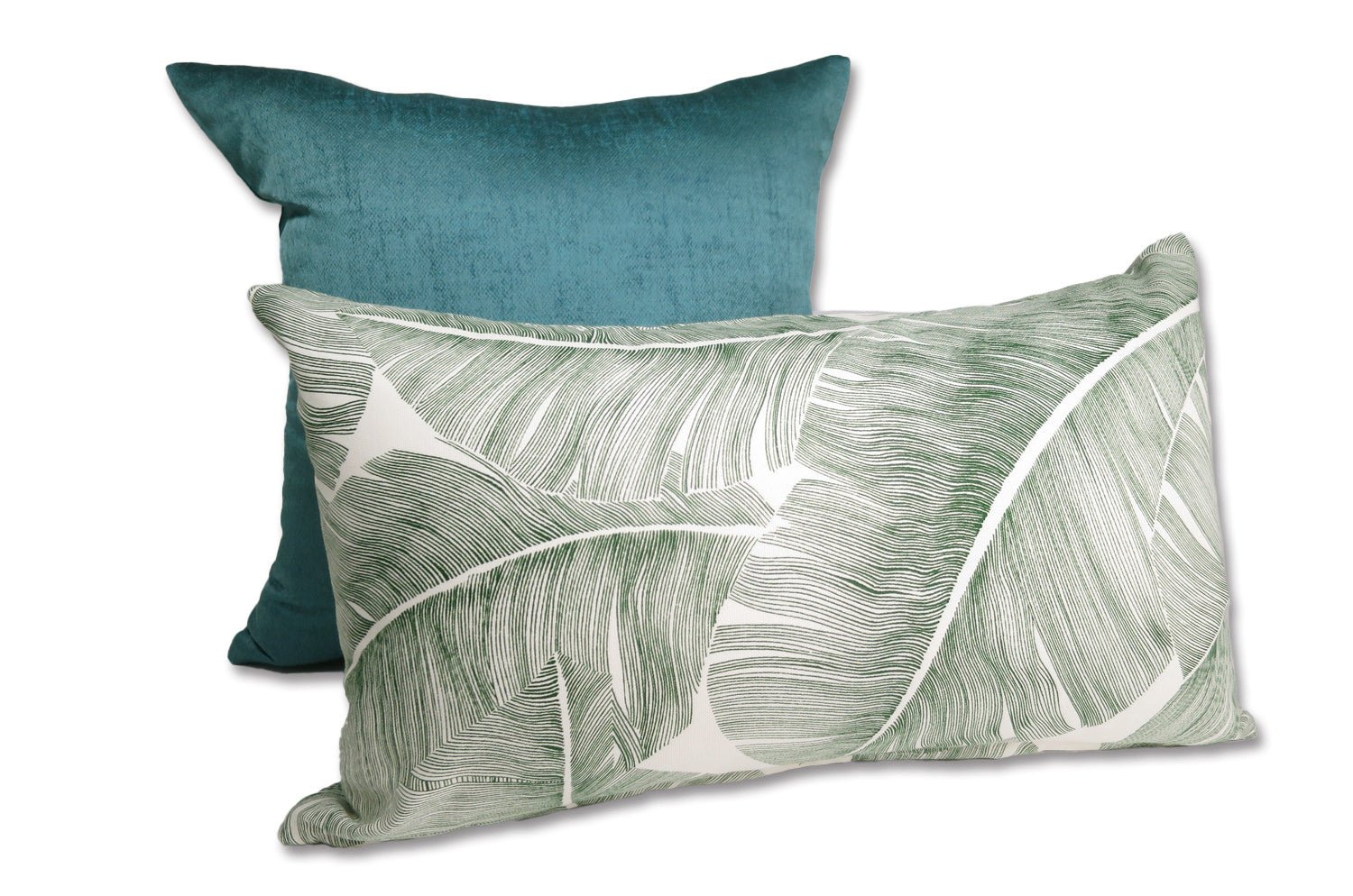 The Totem Leaf トーテムリーフ クッション 50×30cm 中材付 - HOUSE OF JAPAN Shop