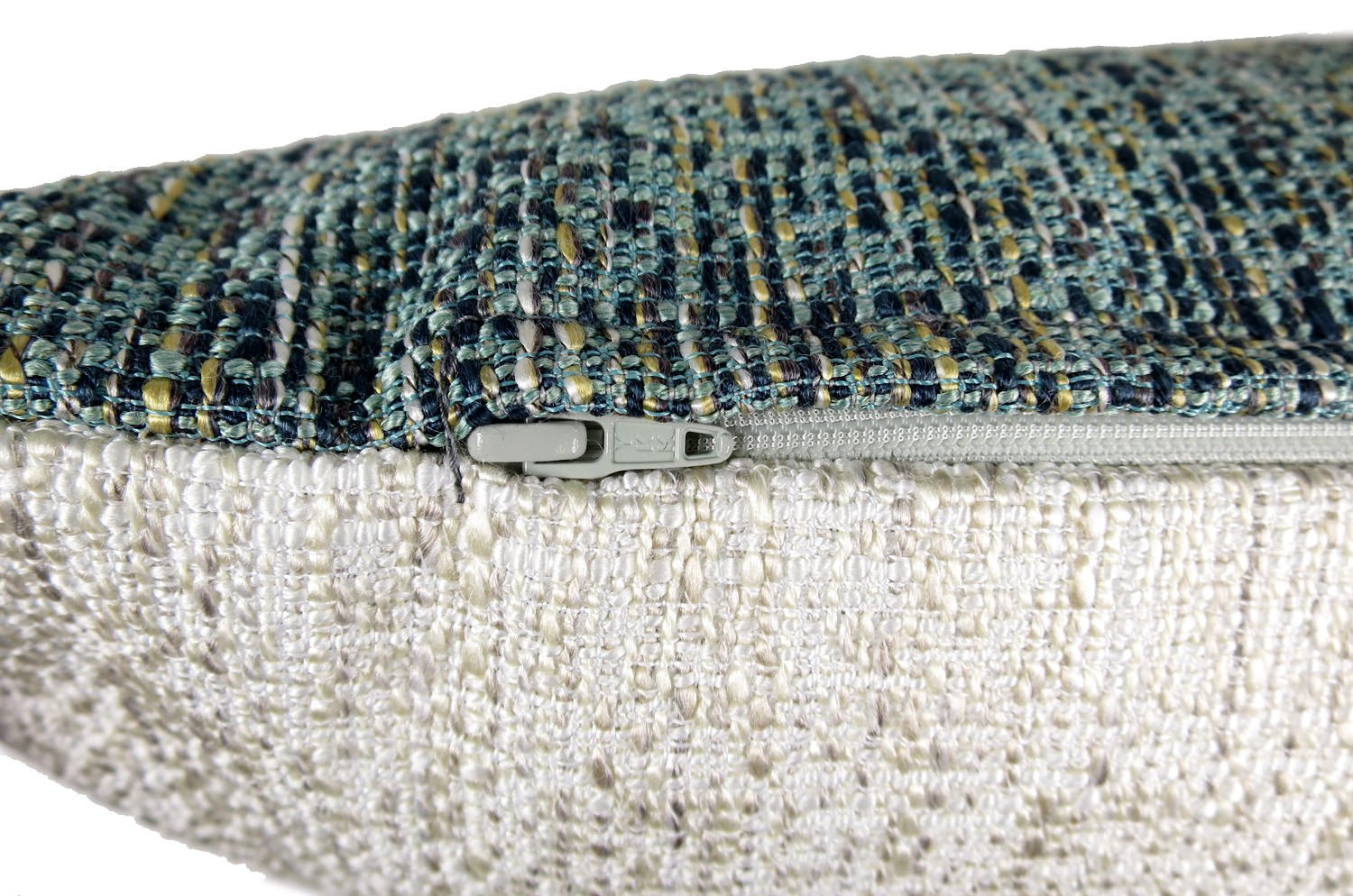 The Tweed ツイード リバーシブル 横長クッション グリーン 50×30cm 中材付 - HOUSE OF JAPAN Shop