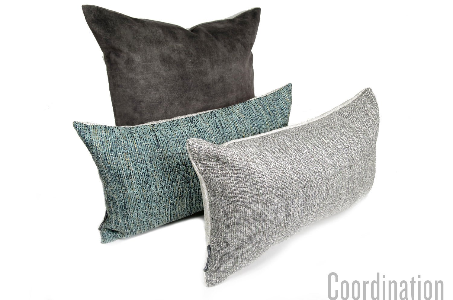 The Tweed ツイード リバーシブル 横長クッション グリーン 50×30cm 中材付 - HOUSE OF JAPAN Shop