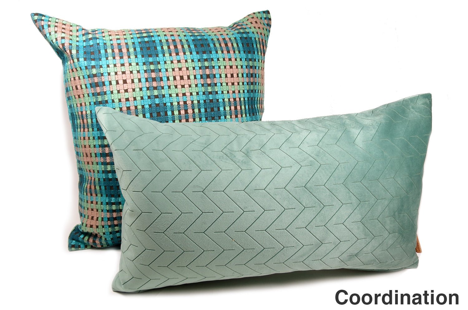 The Twiggy ツイッギークッションカバー ブルーチェック 45×45cm - HOUSE OF JAPAN Shop