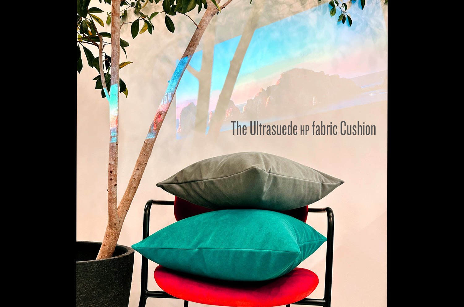 The Ultrasuede ウルトラスエード®︎HP クッションカバー (サウスビーチ) 45×45cm - HOUSE OF JAPAN Shop