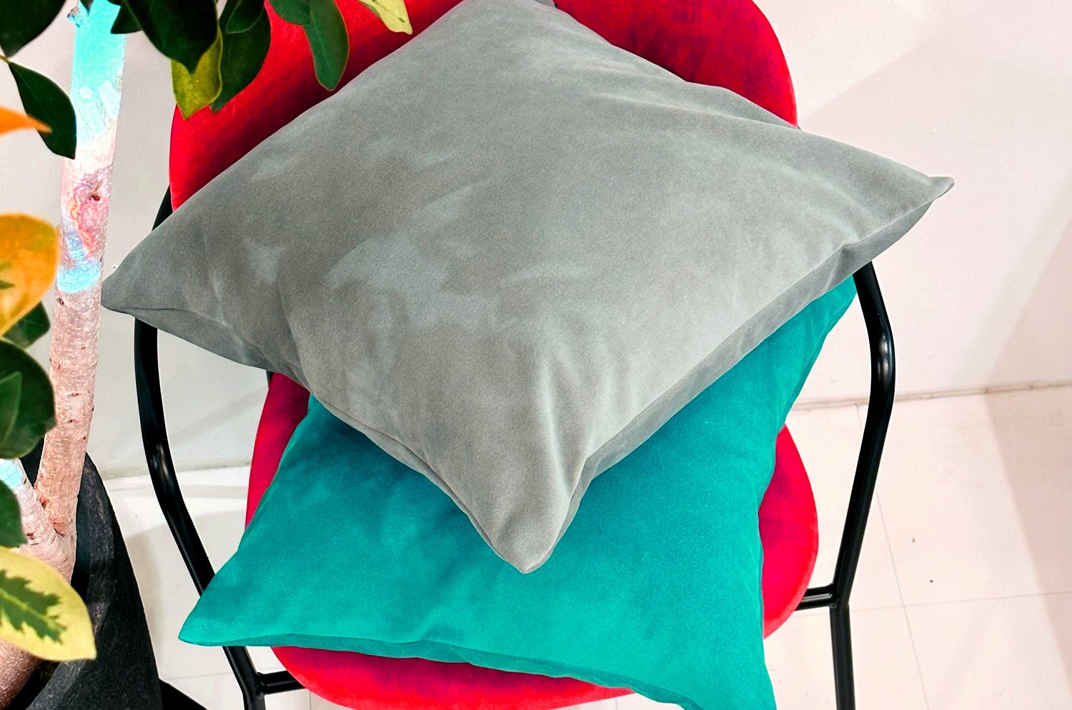 The Ultrasuede ウルトラスエード®︎HP クッションカバー (サウスビーチ) 45×45cm - HOUSE OF JAPAN Shop