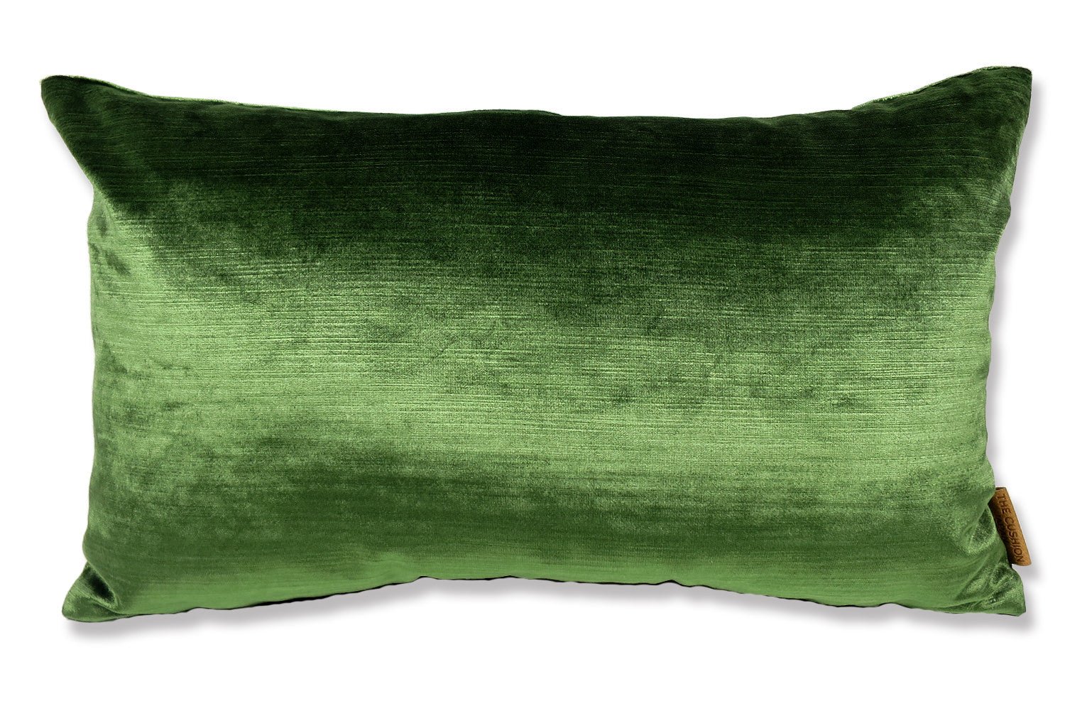 The Velvet 艶ベルベットクッション アイビーグリーン 50×30cm 中材付 - HOUSE OF JAPAN Shop