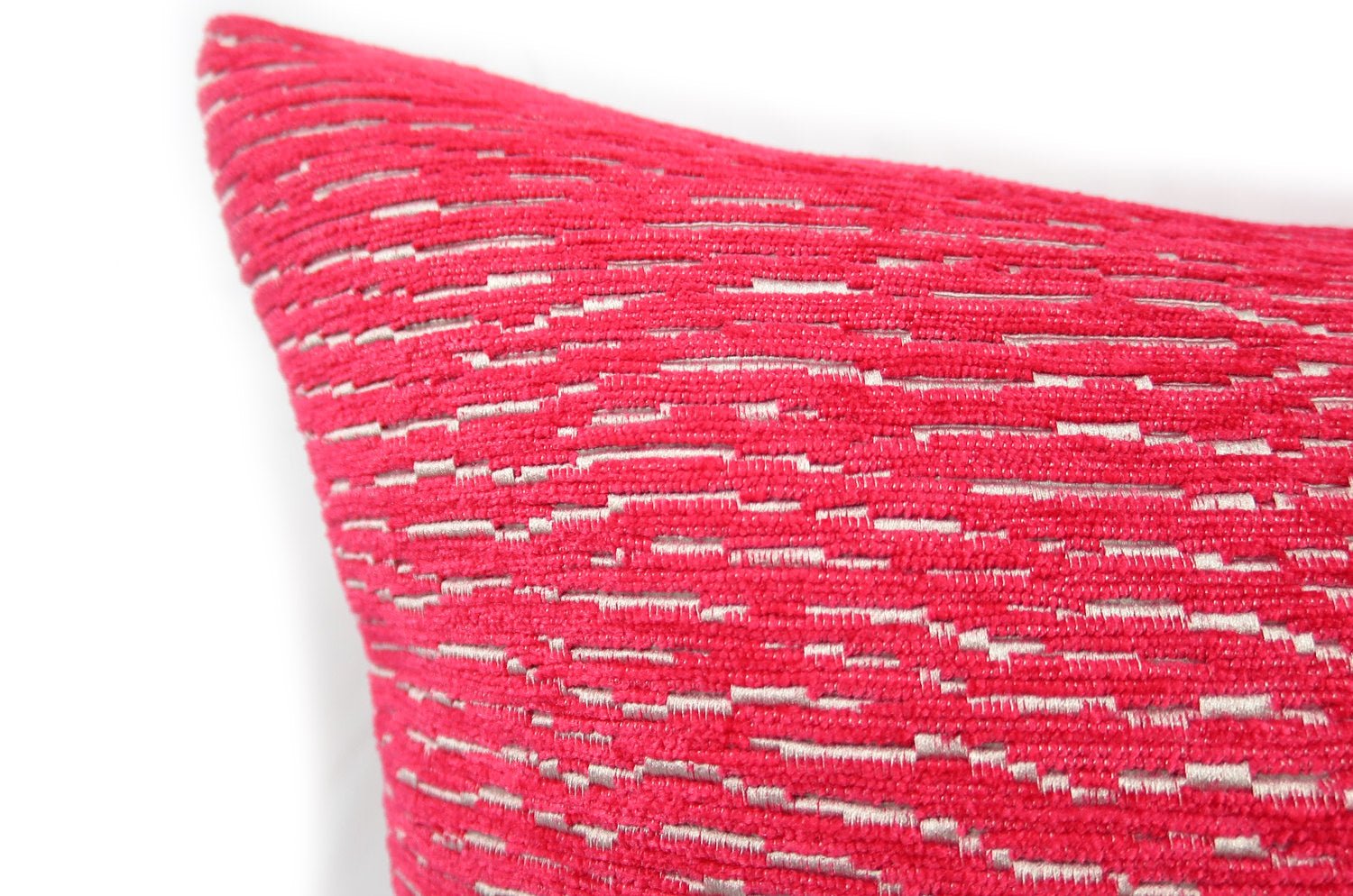 The VELVET ベルベット横長クッション Wild Rose 70×34cm 中材付 - HOUSE OF JAPAN Shop