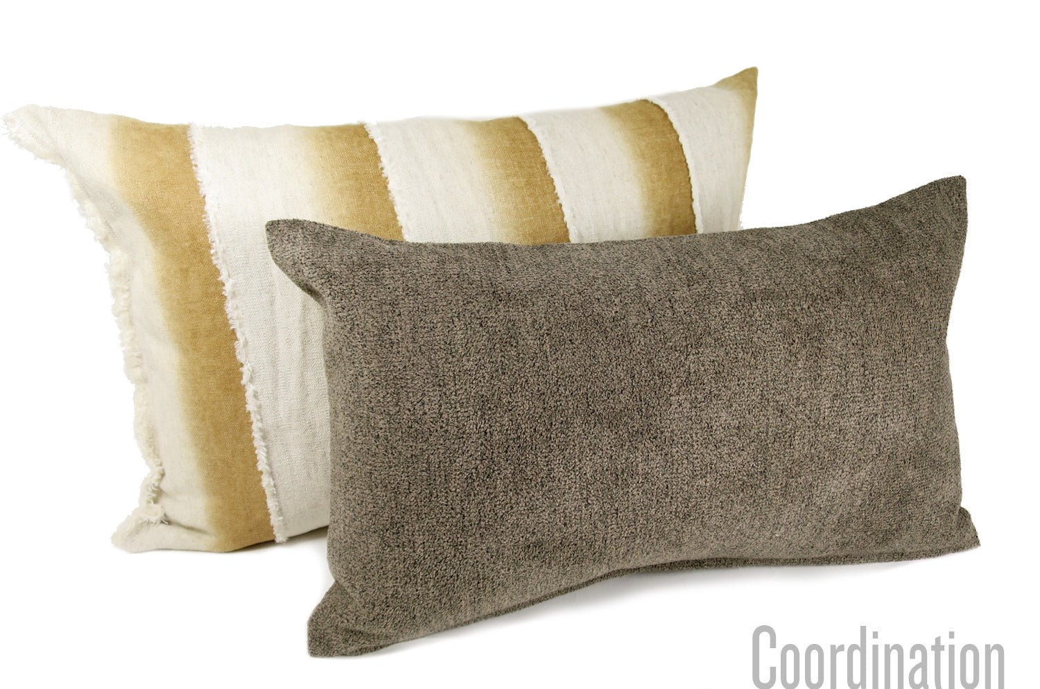 The Washable やわらかウォッシャブルクッションカバー (コーヒー) 50×30cm 中材付 - HOUSE OF JAPAN Shop