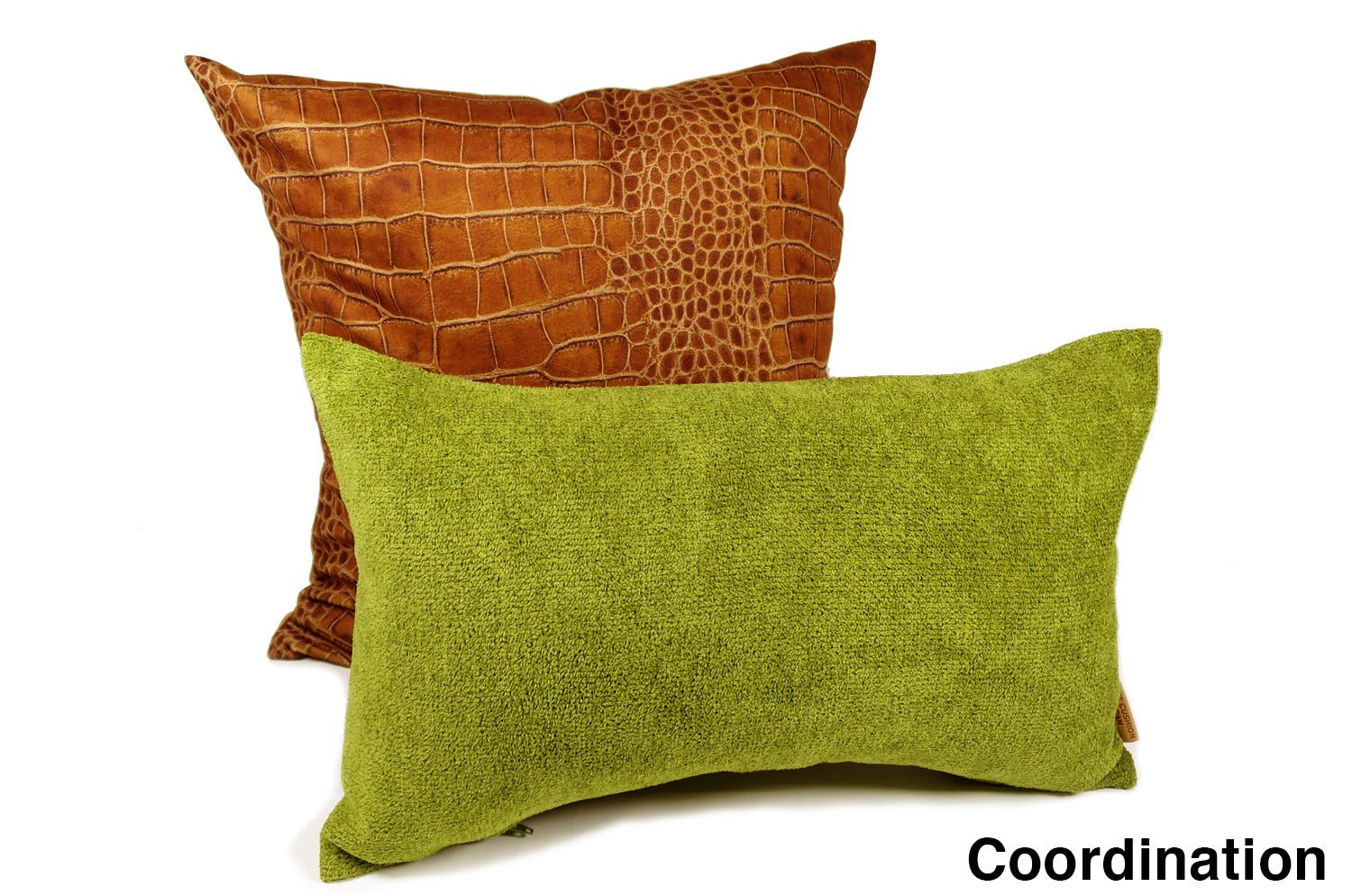 The Washable やわらかウォッシャブルクッションカバー (グリーン) 50×30cm 中材付 - HOUSE OF JAPAN Shop