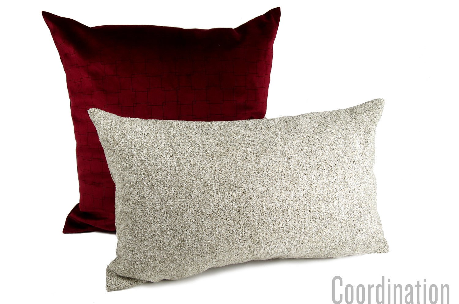 The Washable やわらかウォッシャブルクッション (ライトグレーベージュ) 50×30cm 中材付 - HOUSE OF JAPAN Shop