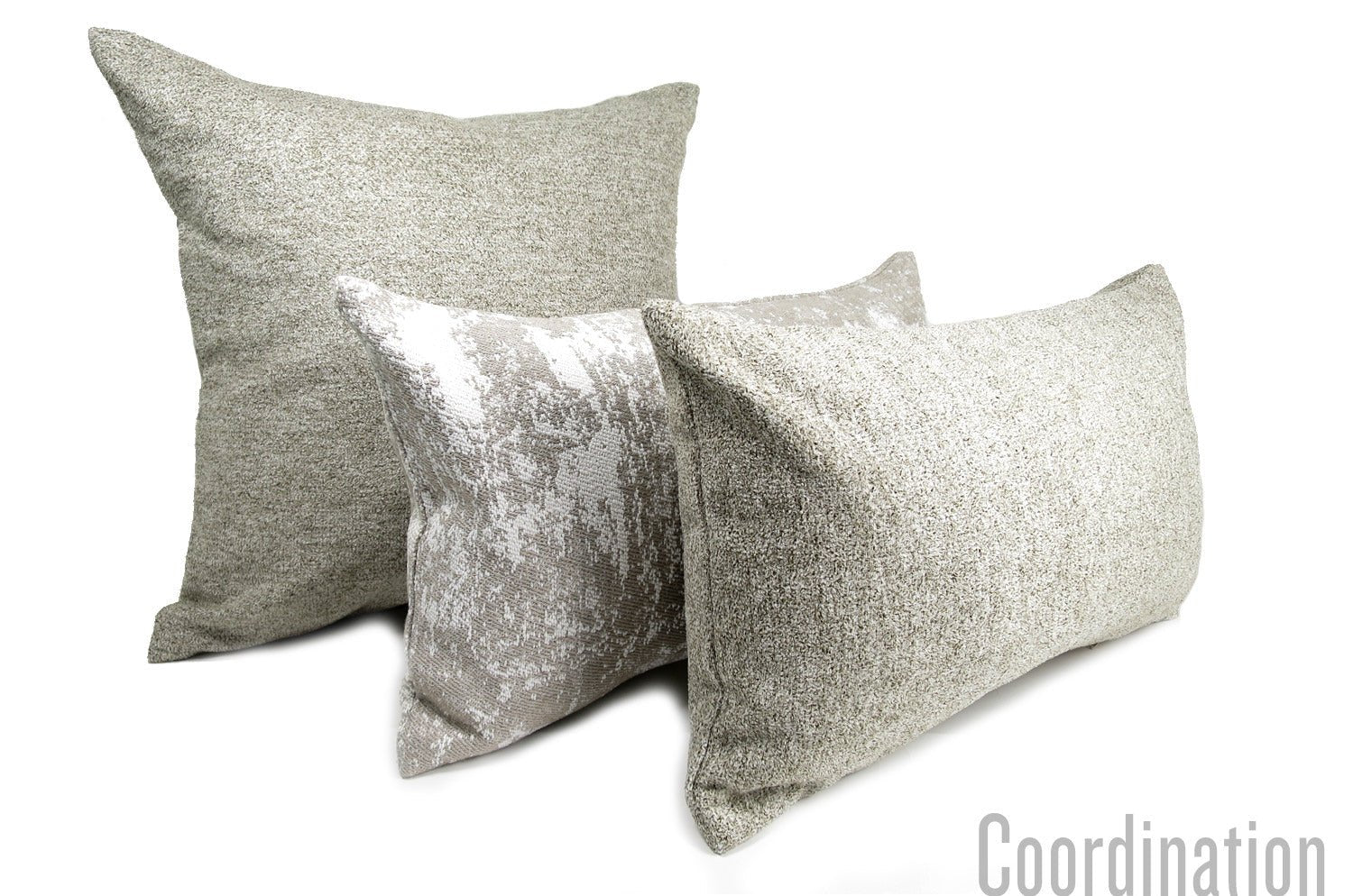 The Washable やわらかウォッシャブルクッション (ライトグレーベージュ) 50×30cm 中材付 - HOUSE OF JAPAN Shop