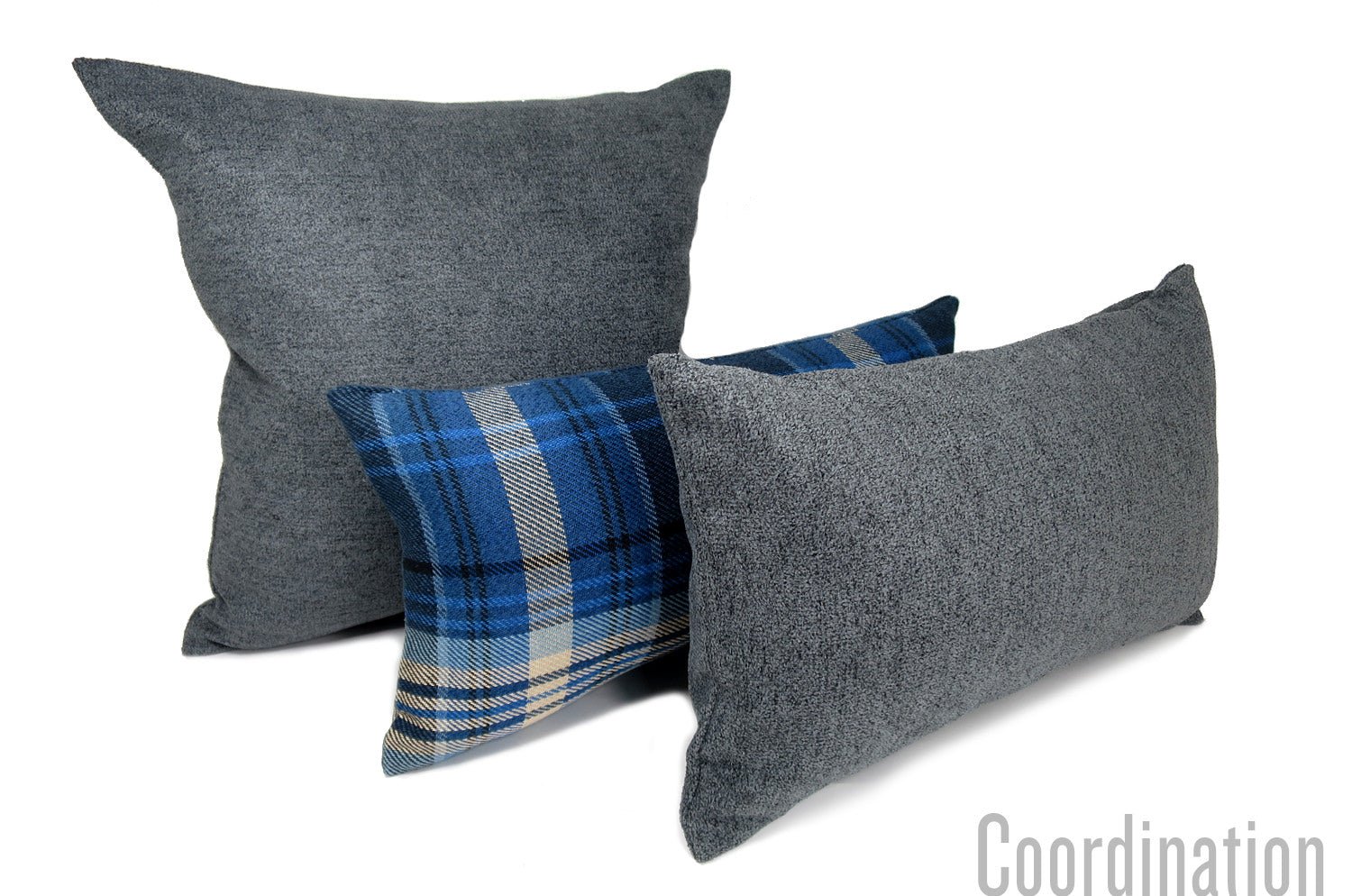 The Washable やわらかウォッシャブルクッション (ダークグレー) 50×30cm 中材付 - HOUSE OF JAPAN Shop