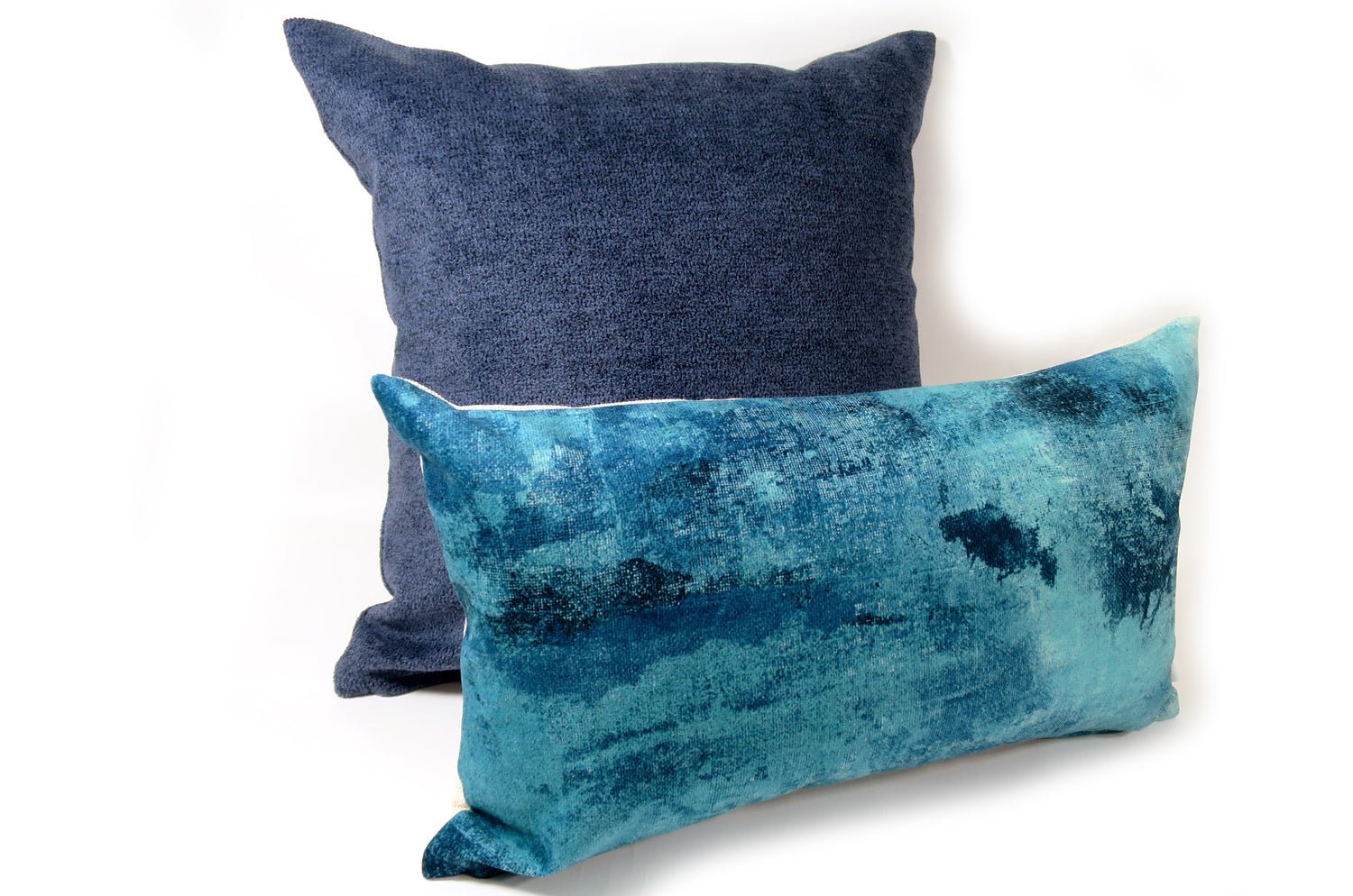 The Washable やわらかウォッシャブルクッションカバー (ネイビー) 50×50cm - HOUSE OF JAPAN Shop