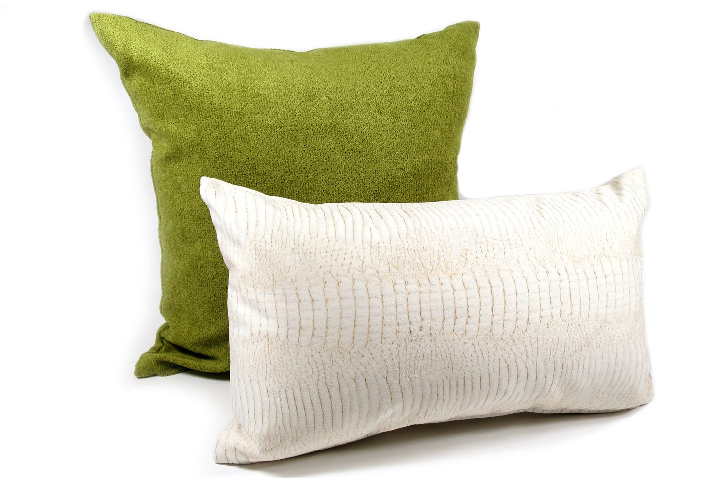 The Washable やわらかウォッシャブルクッションカバー (グリーン) 50×50cm - HOUSE OF JAPAN Shop