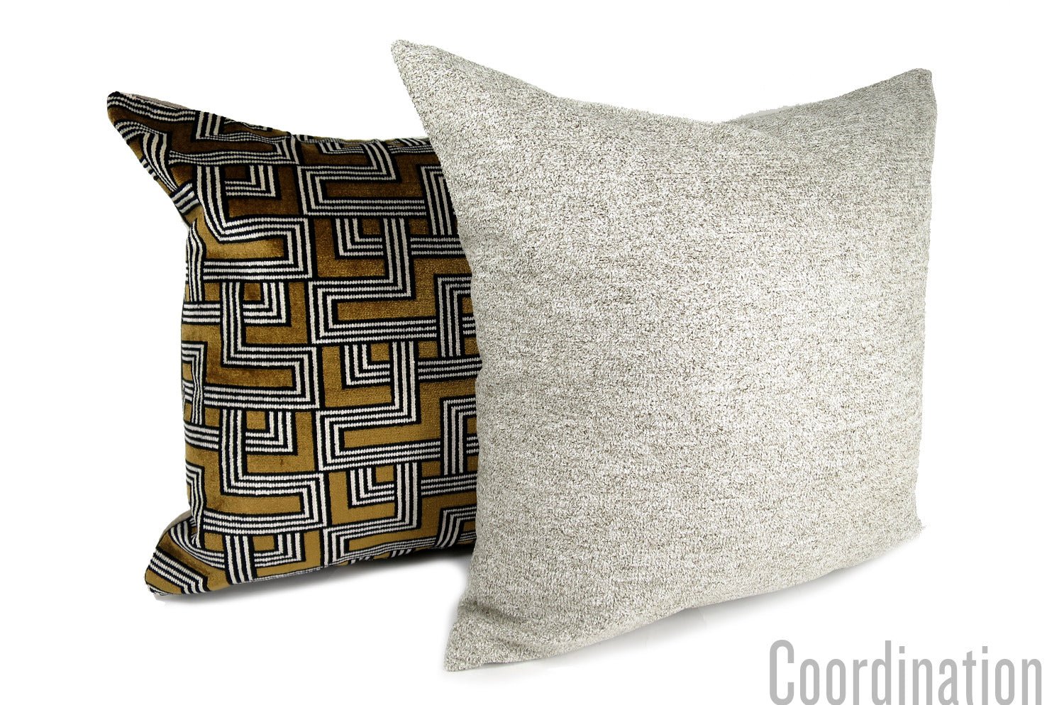 The Washable やわらかウォッシャブルクッションカバー (ライトグレーベージュ) 50×50cm - HOUSE OF JAPAN Shop