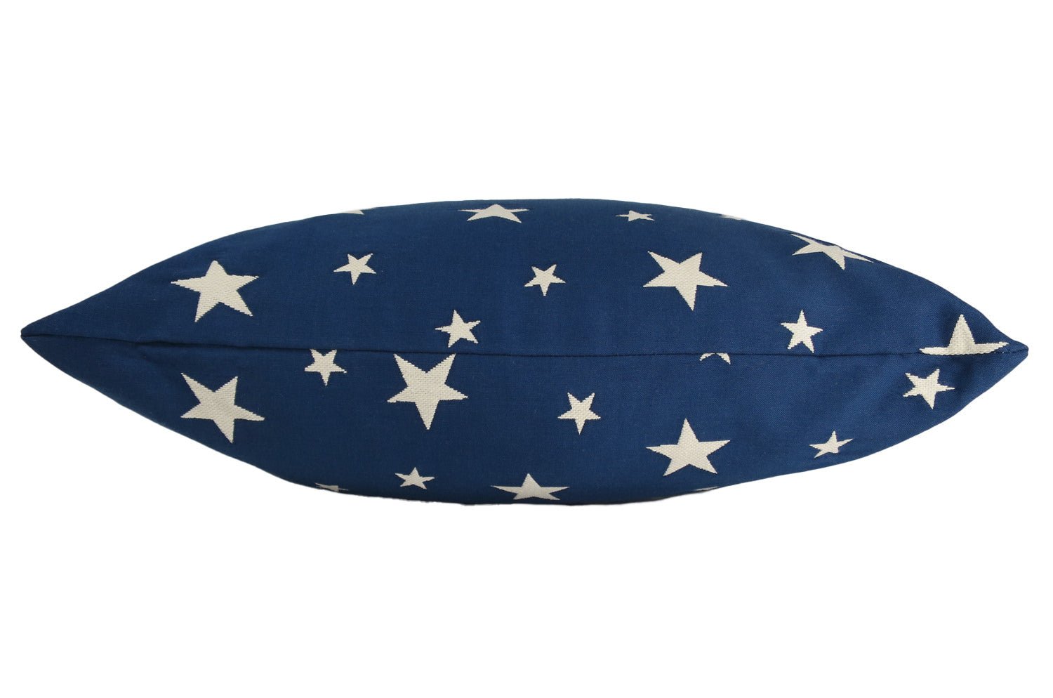 The WILLA STAR JACQUARD BLUE ラルフローレンファブリック ウィラスタージャカード クッションカバー 50×50cm - HOUSE OF JAPAN Shop