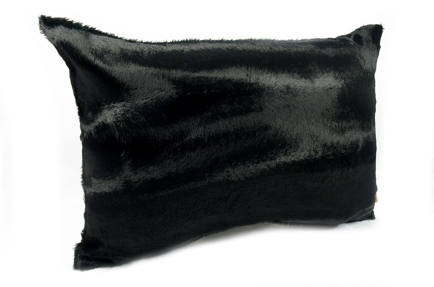 The Wolf 至極の手触りエコファークッションカバー ブラック 45×30cm 中材付 - HOUSE OF JAPAN Shop