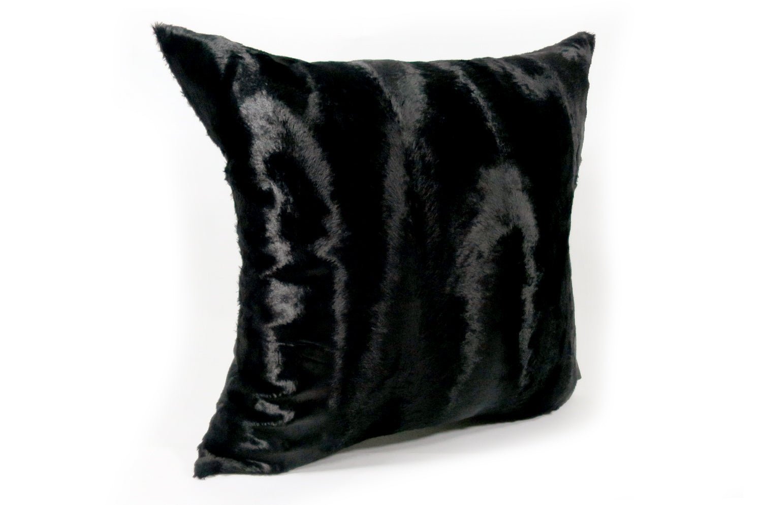 The Wolf 至極の手触りエコファークッションカバー ブラック 45×45cm - HOUSE OF JAPAN Shop