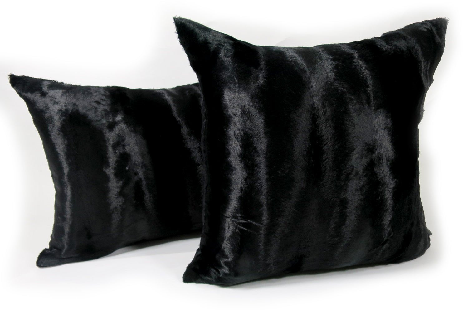 The Wolf 至極の手触りエコファークッションカバー ブラック 45×45cm - HOUSE OF JAPAN Shop