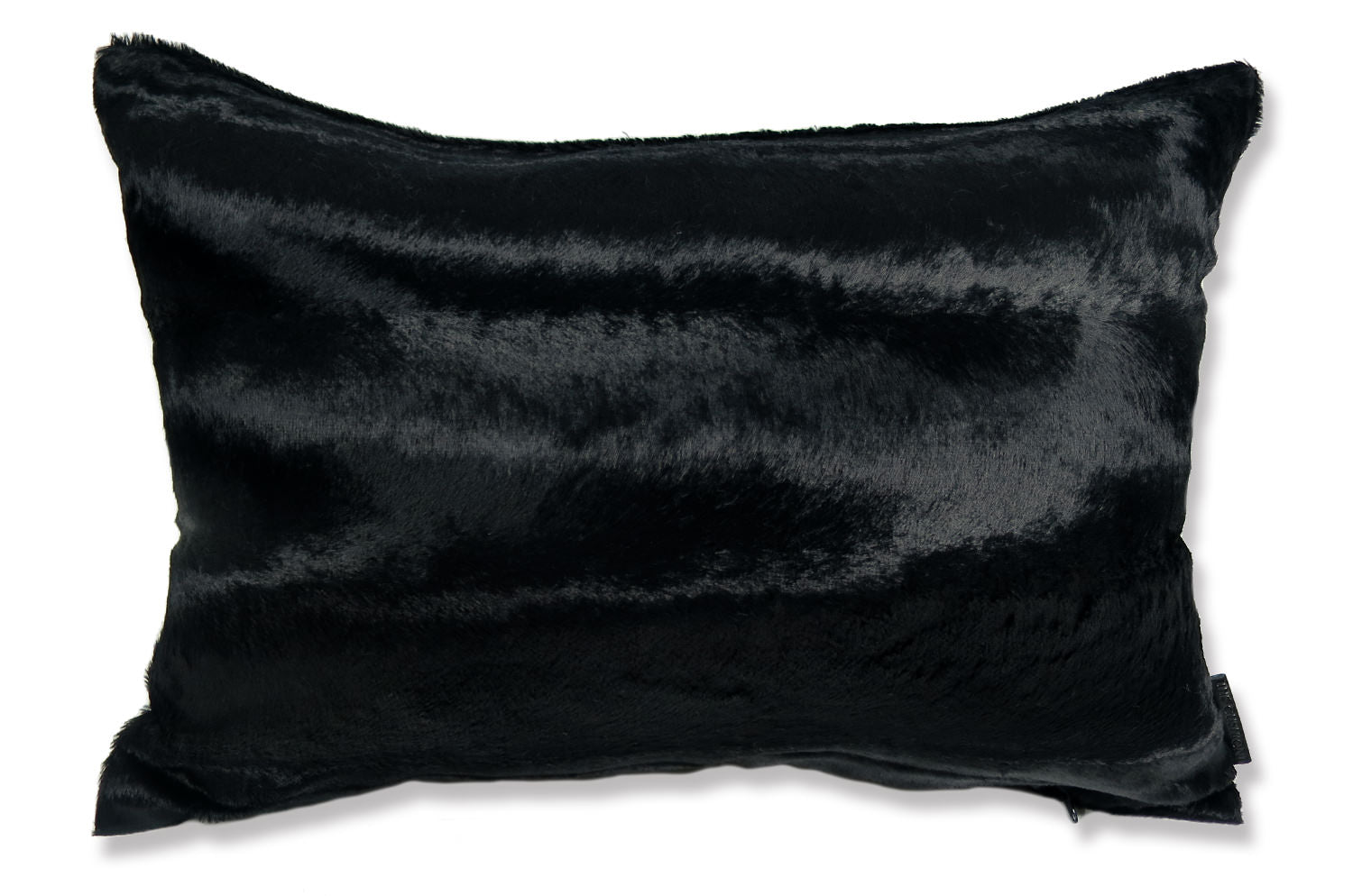 The Wolf 至極の手触りエコファークッションカバー ブラック 50×35cm 中材付 - HOUSE OF JAPAN Shop