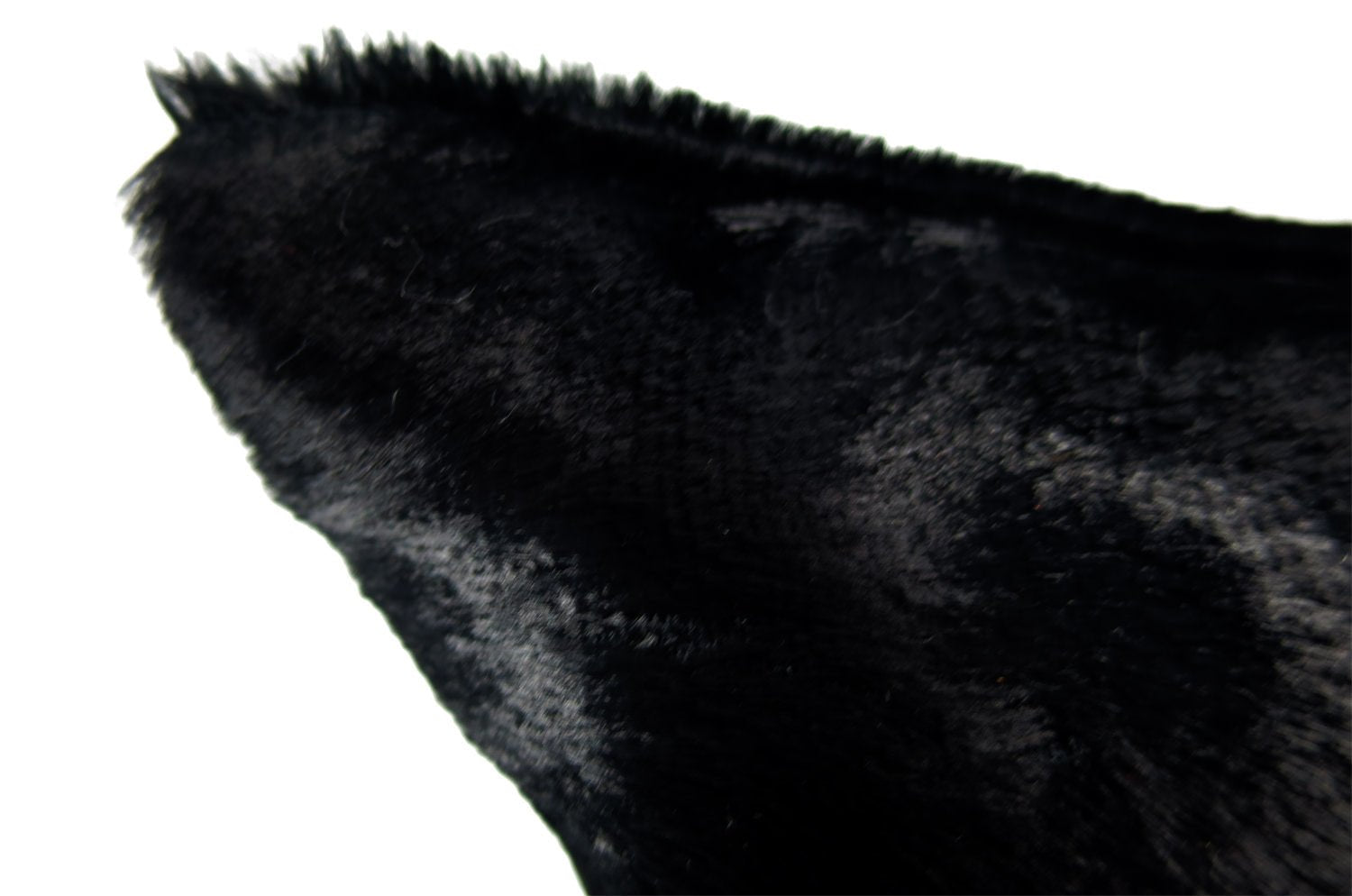 The Wolf 至極の手触りエコファークッションカバー ブラック 50×35cm 中材付 - HOUSE OF JAPAN Shop