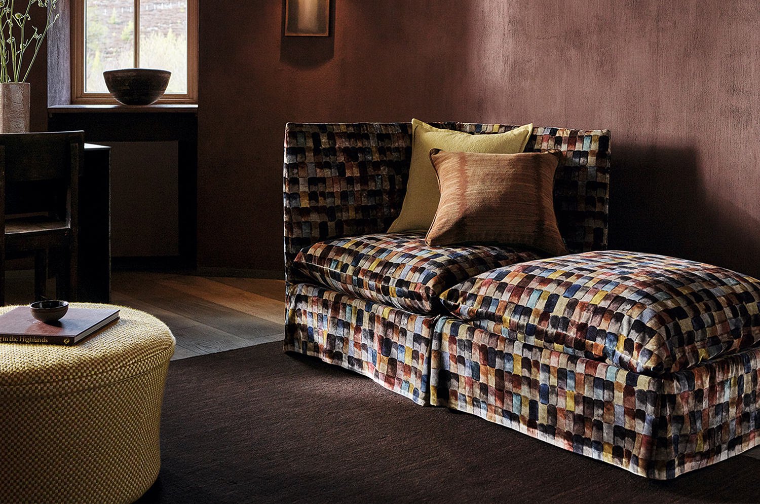 【海外取寄品】zinc(ジンク) Laughton クッション(Bornite) 55x35cm 中材付 - HOUSE OF JAPAN Shop