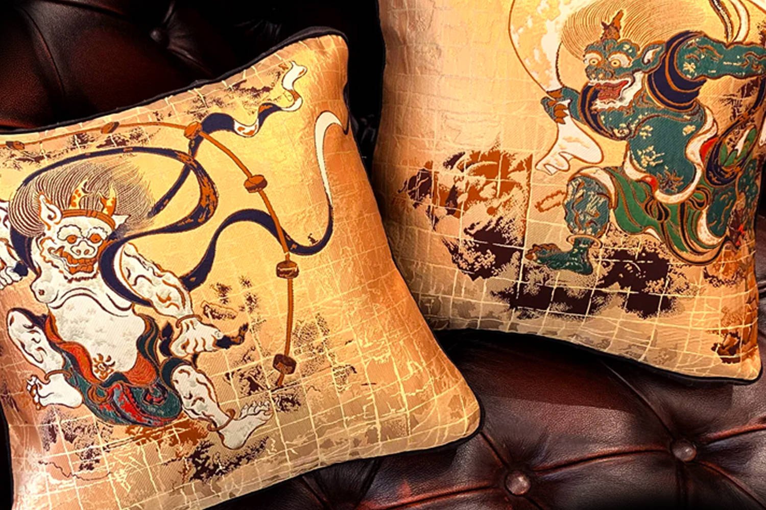 和柄クッション - HOUSE OF JAPAN Shop