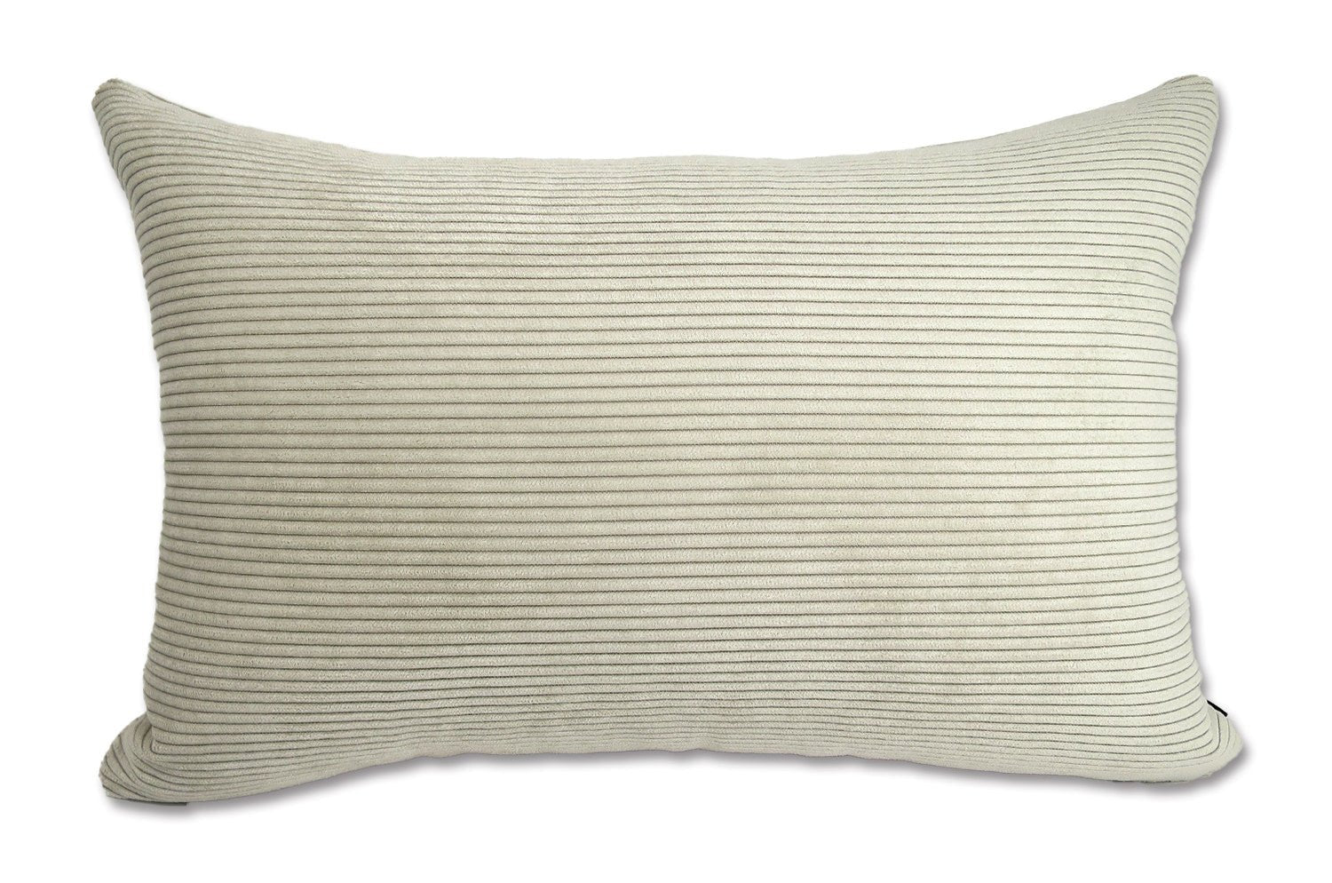 なめらかコーデュロイ クッション (ライトグレージュ) 45×30cm 中材付 - HOUSE OF JAPAN Shop