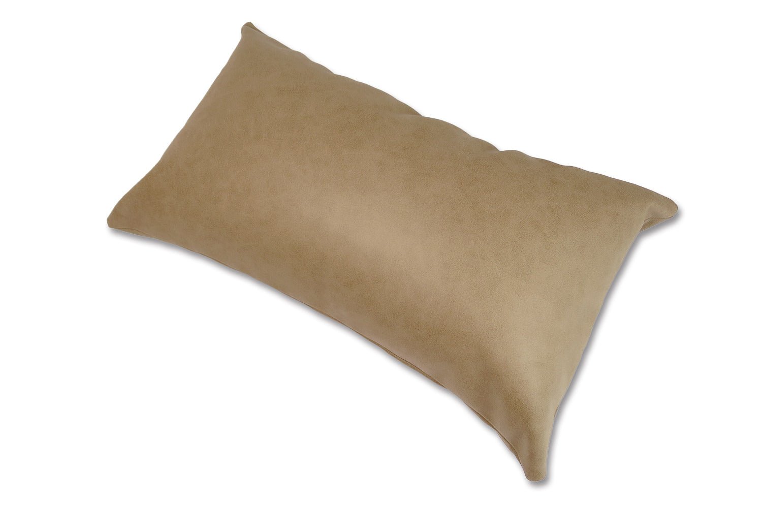 高級感 レザー調 セミマット ウォシャブル クッション (ベージュ）50×30cm 中材付 - HOUSE OF JAPAN Shop