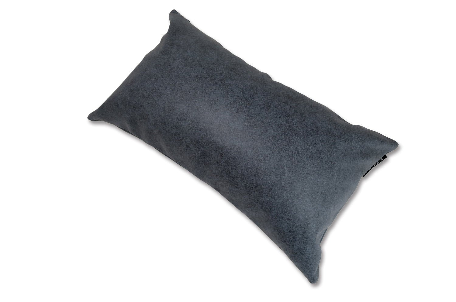 高級感 レザー調 セミマット ウォシャブル クッション (ネイビー) 50×30cm 中材付 - HOUSE OF JAPAN Shop