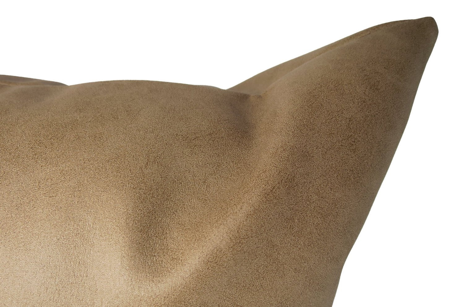 高級感 レザー調 セミマット ウォシャブル クッション (ベージュ）50×30cm 中材付 - HOUSE OF JAPAN Shop