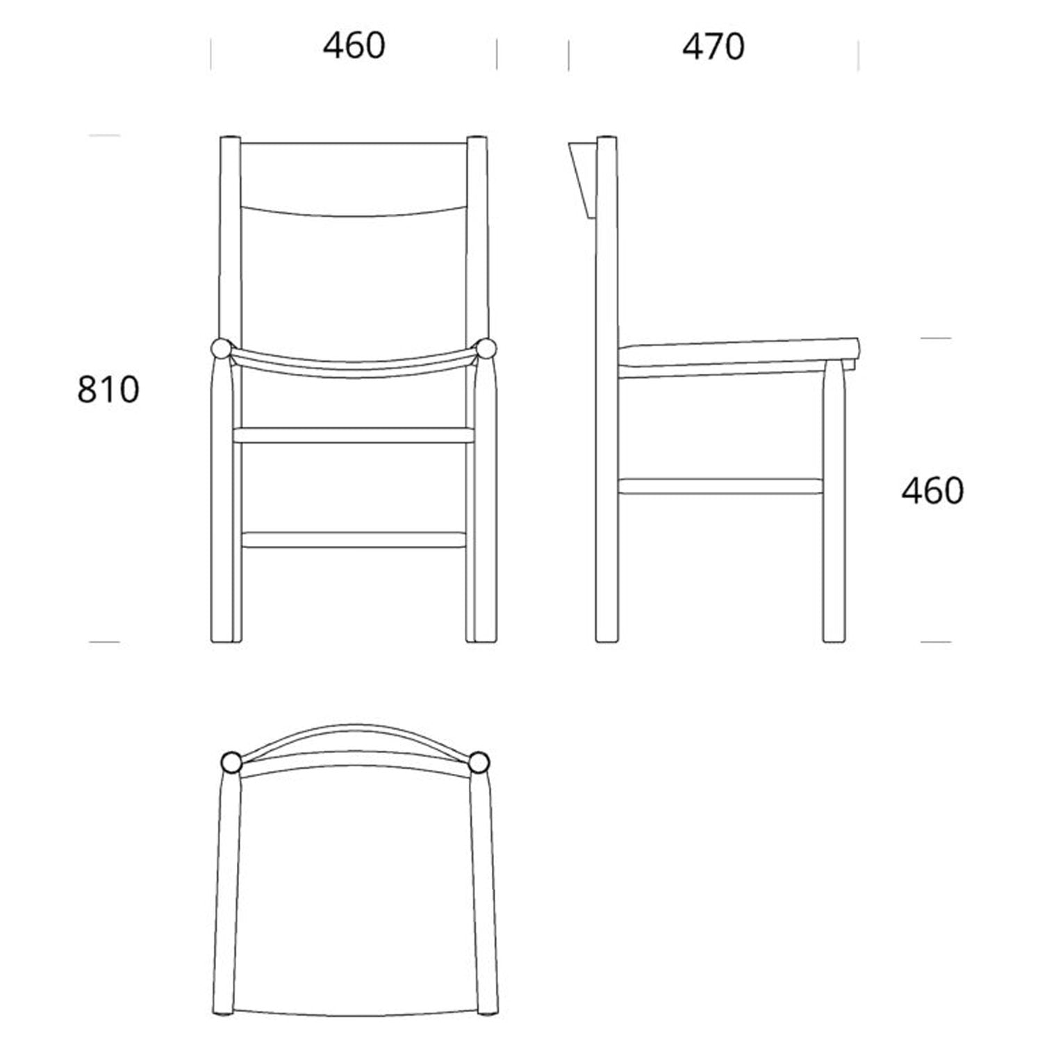 AKADEMIA アカデミア チェア (Warm Oak)｜NIKARI - HOUSE OF JAPAN Shop
