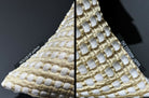 ARMANI CASA アルマーニカーザ ANDES シルク混 Gold & Pearl クッション 45×30cm 中材付 - HOUSE OF JAPAN Shop