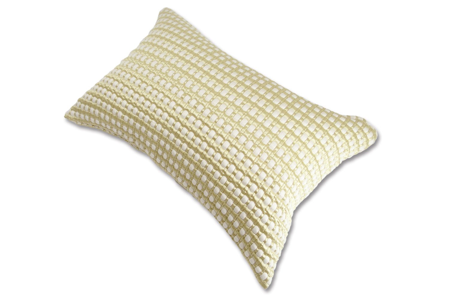 ARMANI CASA アルマーニカーザ ANDES シルク混 Gold & Pearl クッション 45×30cm 中材付 - HOUSE OF JAPAN Shop